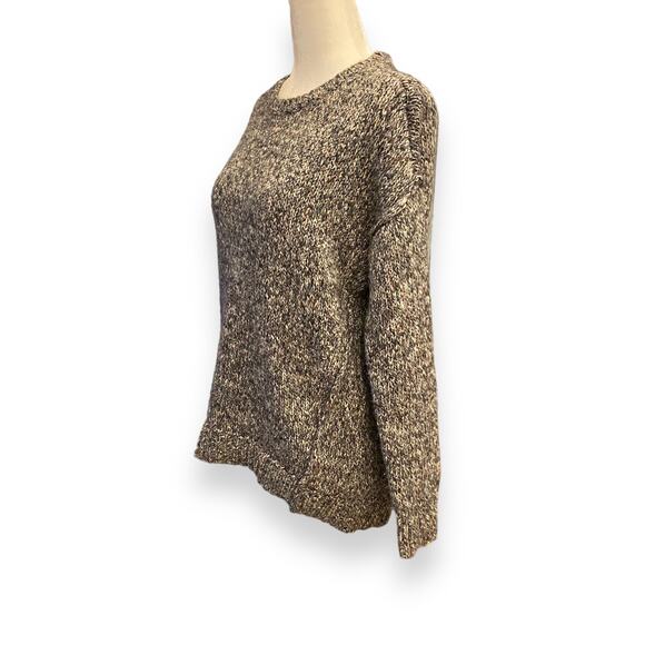 LOFT Marled Knit Sweater Crew Neck Small Petite - Picture 3 of 7